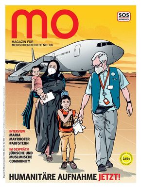 SOS Mitmensch | Illustration: P.M. Hoffmann